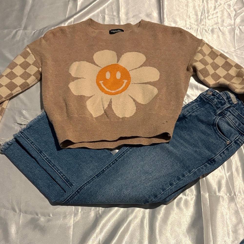 Kids Brown and Blue Matching Set